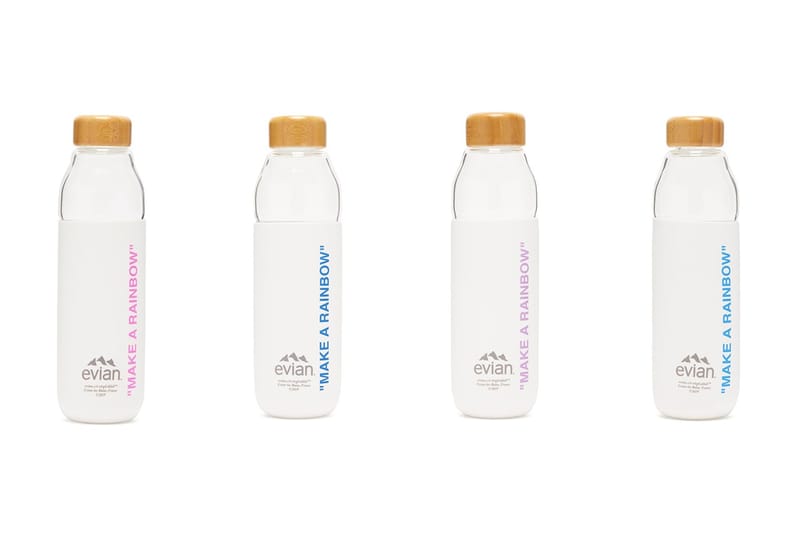 La bouteille Soma Virgil Abloh x Evian vient de dropper, voilà comment l'acheter