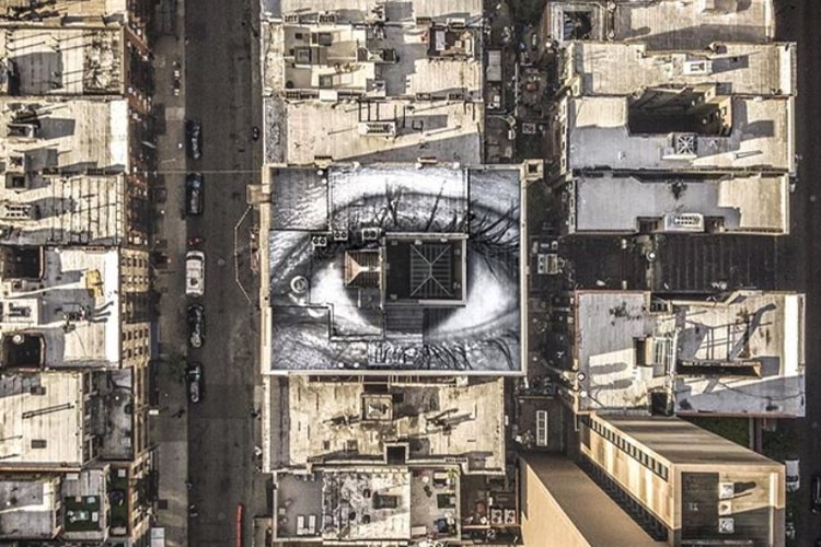 JR met en vente une lithographie en édition ultra limitée tirée de son exposition "Horizontal"