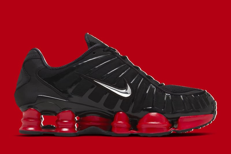 Nike collabore de nouveau avec Skepta sur une Shox TL "Bloody Chrome"