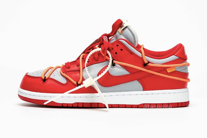 Un aperçu détaillé de la dernière version du pack Off-White™ x Nike Dunk Low
