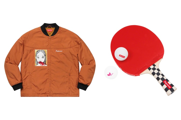 Set de ping pong, post-its, artworks de Rita Ackermann... Découvrez la liste et les prix du drop Supreme de la semaine