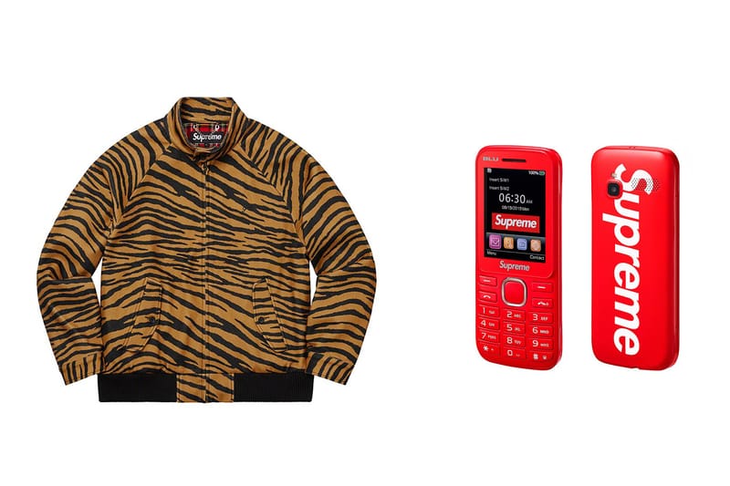 Nike SB Dunk Low, Burner Phone... Découvrez la liste et les prix du drop Supreme de la semaine