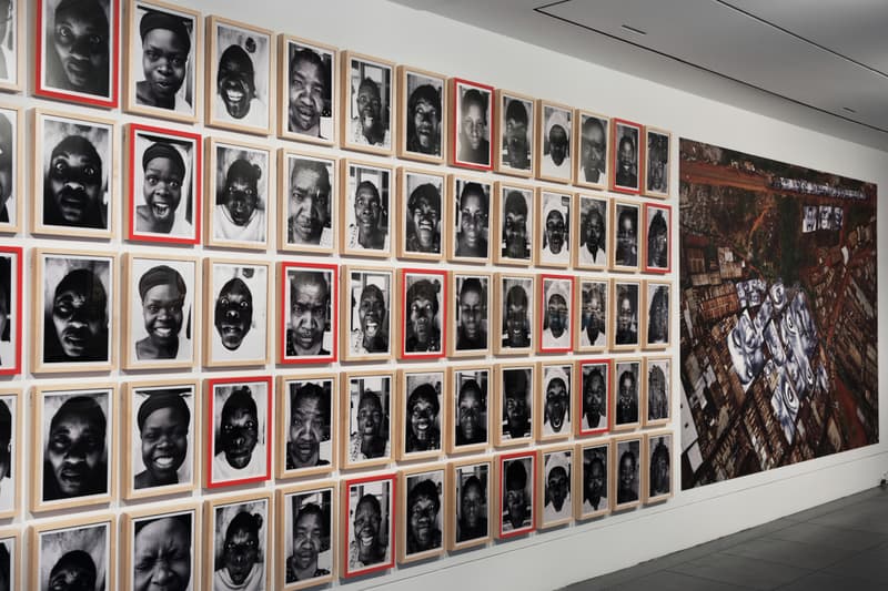 Photos JR exposition Brooklyn