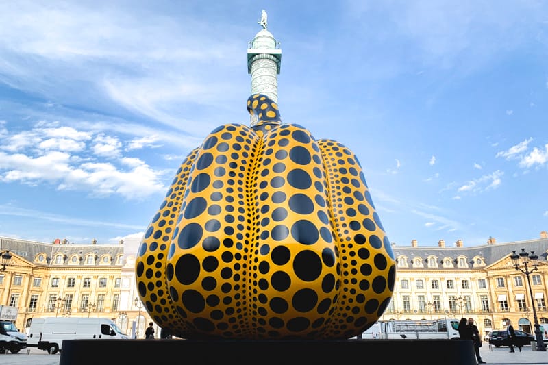 La citrouille géante de Yayoi Kusama a déjà disparu de la Place Vendôme
