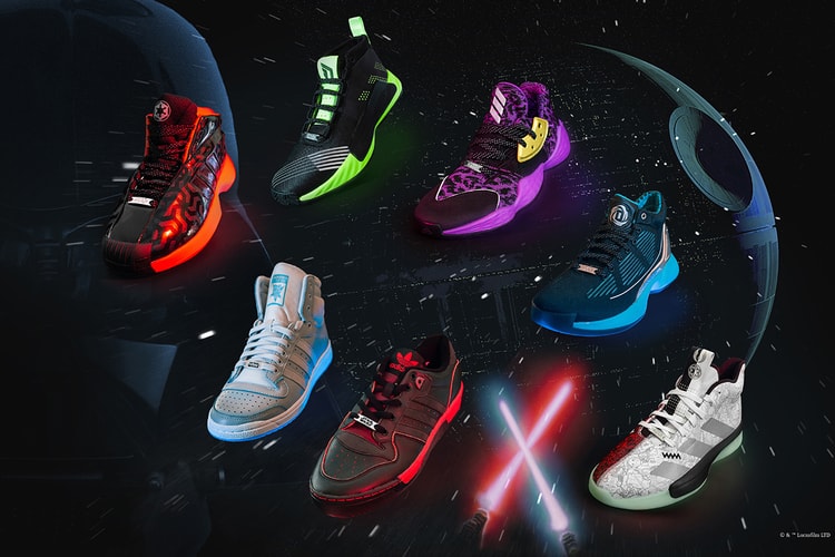 adidas dévoile une nouvelle collection de sneakers inspirée des sabres lasers de Star Wars