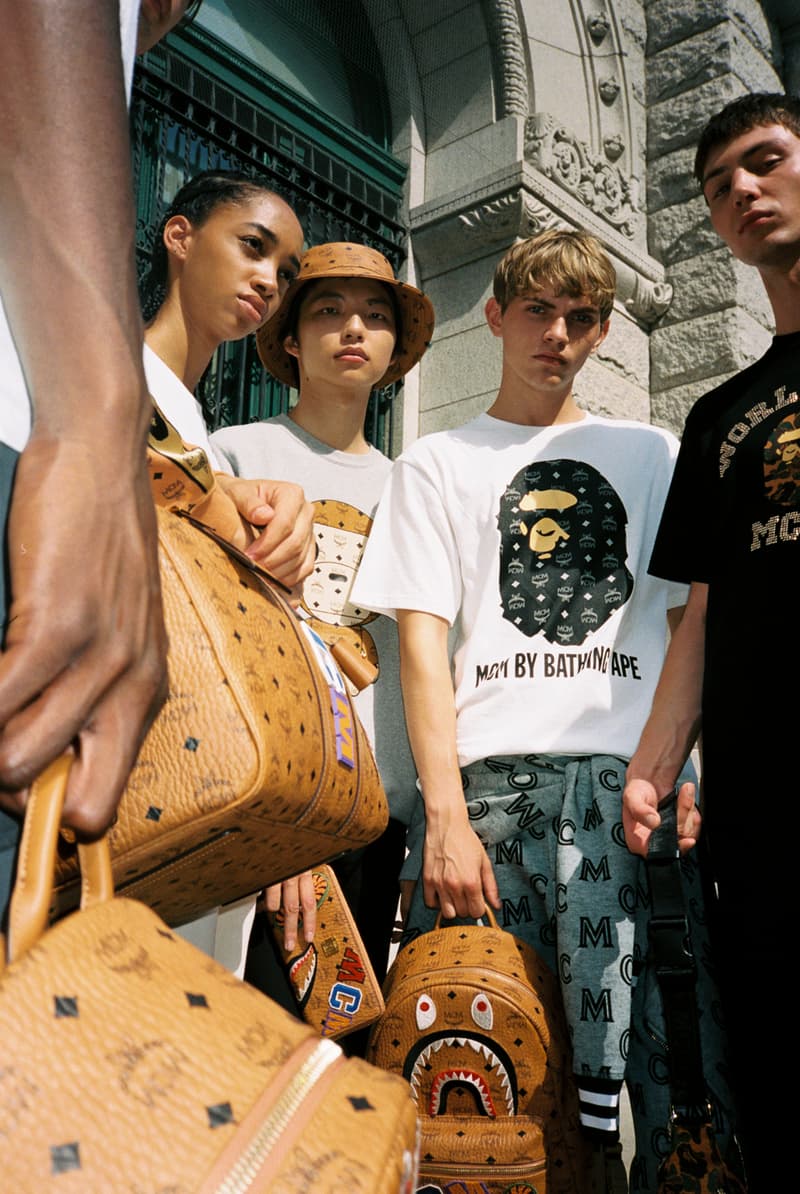 Photo BAPE x MCM : sacs, hoodies, survêtements... toutes les pièces de la collaboration