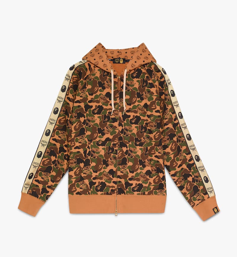 Photo BAPE x MCM : sacs, hoodies, survêtements... toutes les pièces de la collaboration