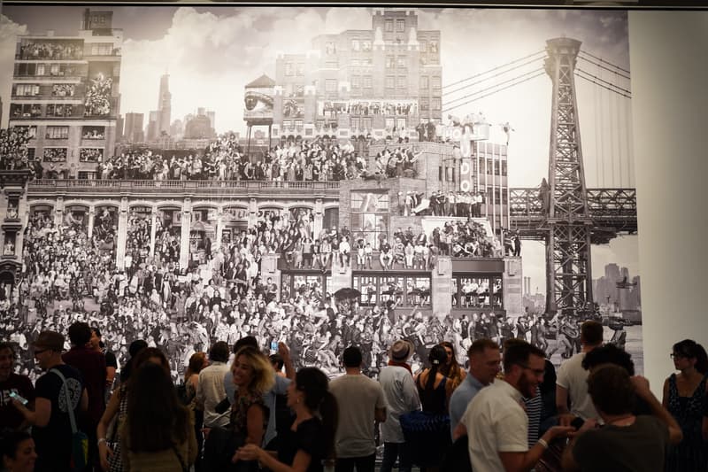 Photos JR exposition Brooklyn