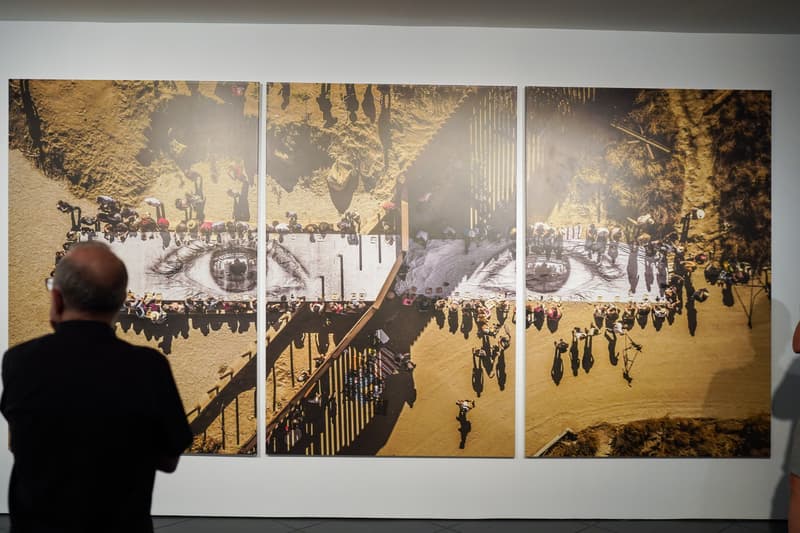 Photos JR exposition Brooklyn