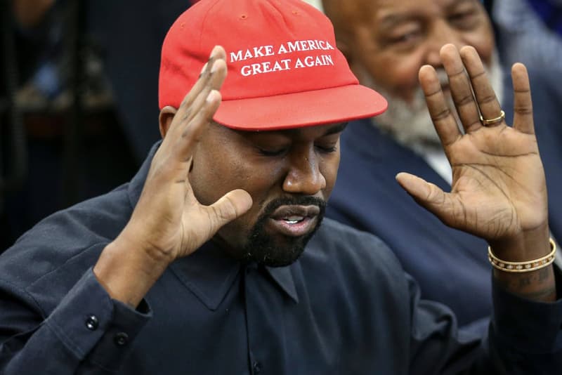 Photo Kanye West Donald Trump