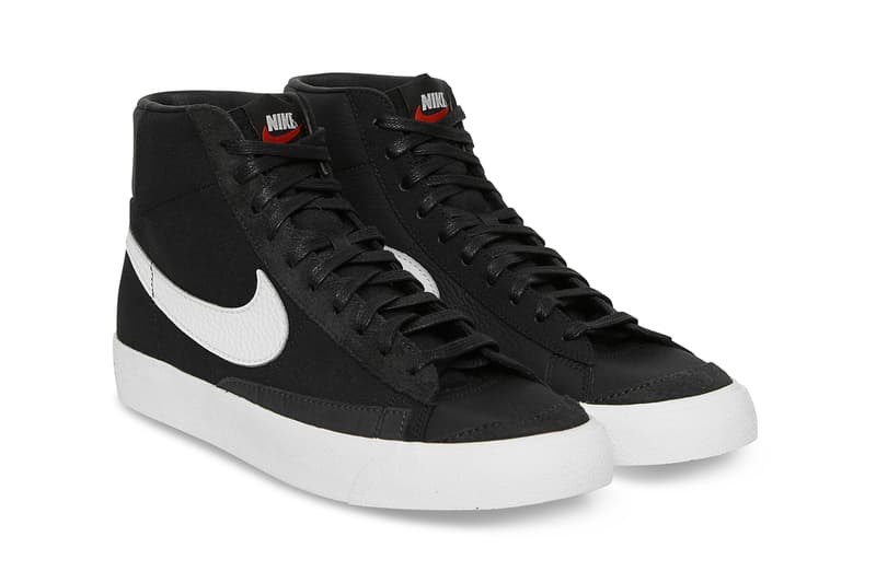 Photo Nike Blazer Mid "Class 1977" Slam Jam noir