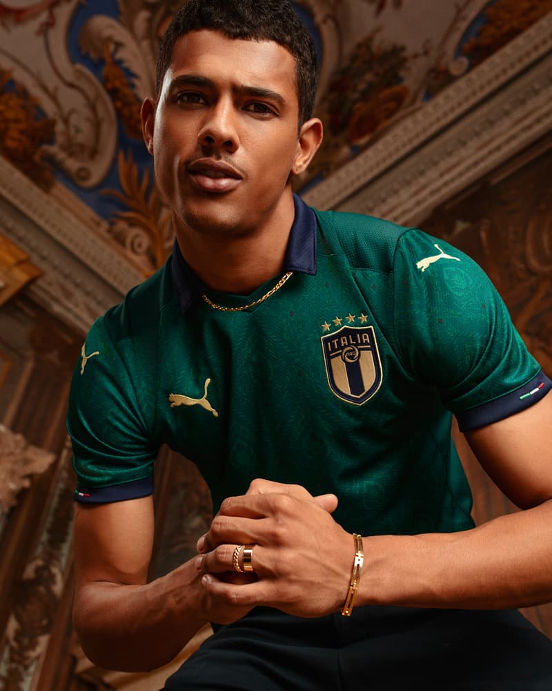 Photo maillot Italie vert 2019