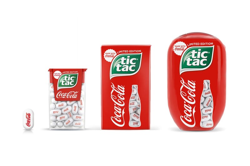 Coca-Cola dévoile une surprenante collaboration avec Tic Tac