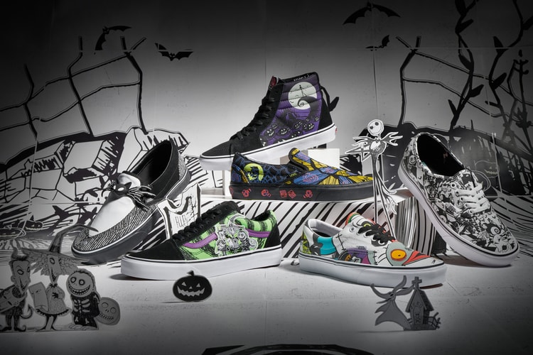 Vans s'associe de nouveau à Disney pour une collection inspirée par "L'Étrange Noël de Monsieur Jack"