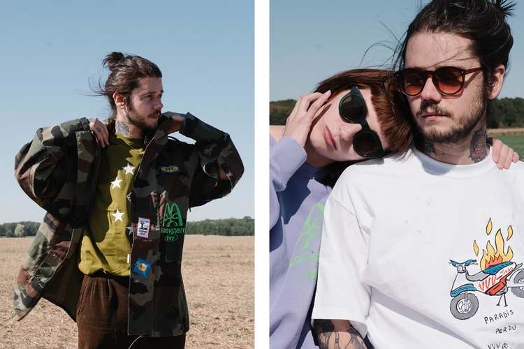 Le label français VVV revient avec un lookbook champêtre pour présenter sa nouvelle collection