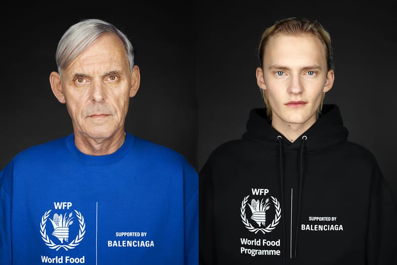 Balenciaga s'associe au World Food Programme le temps d'une collection capsule