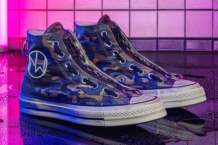UNDERCOVER habille la Chuck 70 de camo pour sa nouvelle collab avec Converse