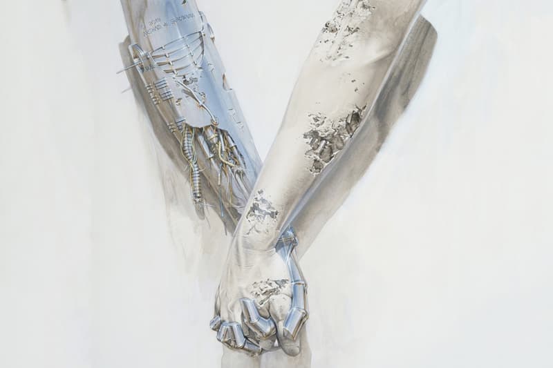 Daniel ARsham Hajime Sorayama photo