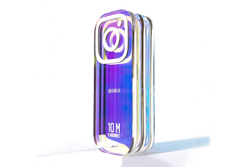 Instagram France célèbre sa plus grosse influenceuse française avec un trophée inédit