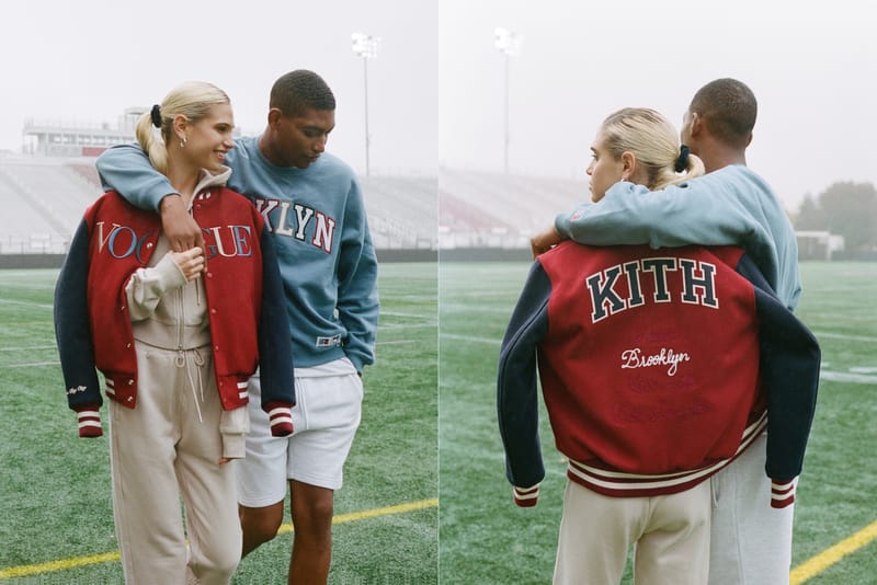 KITH dévoile une capsule sportswear en collaboration avec Russell Athletic et Vogue