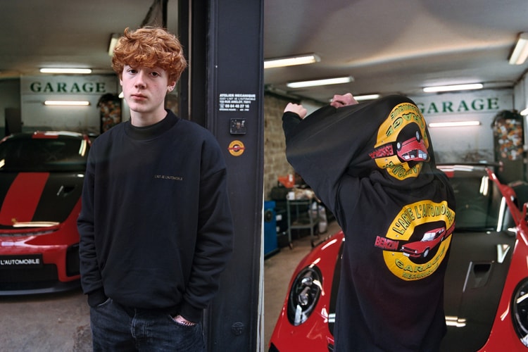 L'Art de l'Automobile droppe un crewneck réversible