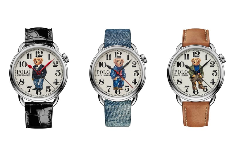 Ralph Lauren vient de dropper trois nouvelles versions de son emblématique montre Polo Bear