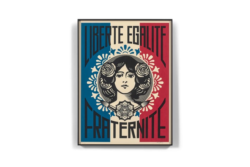 Shepard Fairey bat son propore record du monde grâce à sa dernière œuvre vendue chez Artcurial