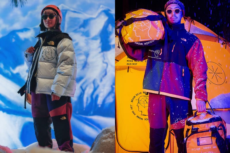 The North Face présente sa collaboration graphique et colorée avec Brain Dead