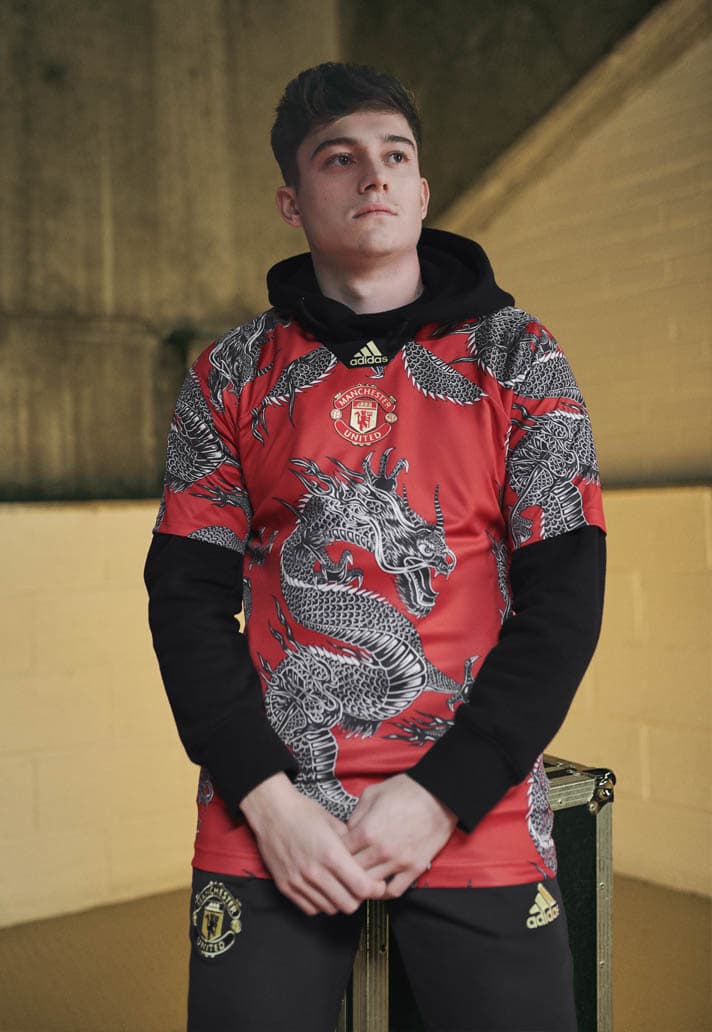 Photos Manchester United maillot nouvel an chinois