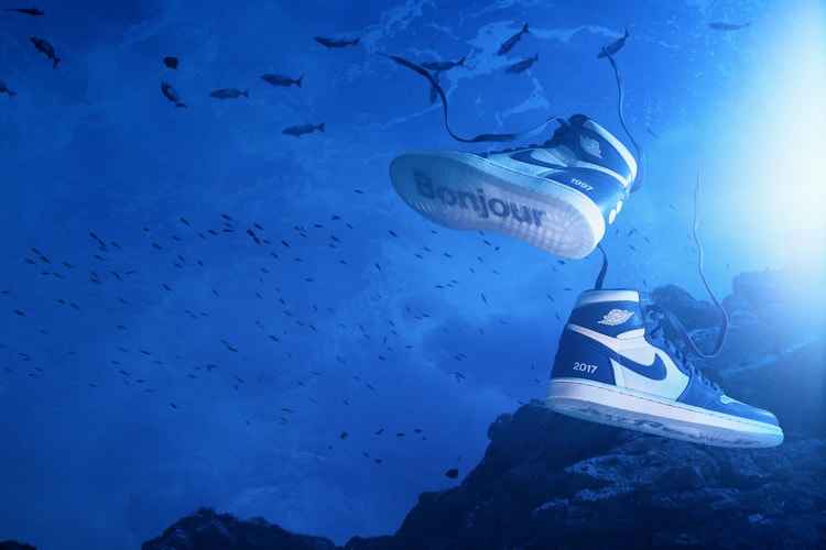 colette remet en vente 30 paires de son iconique Air Jordan 1 Retro High "Bonjour Au revoir" au prix de 18 euros