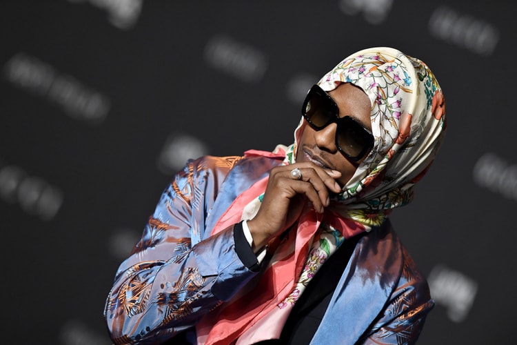 Voici comment nouer son foulard pour être le parfait Babushka Boi selon A$AP Rocky