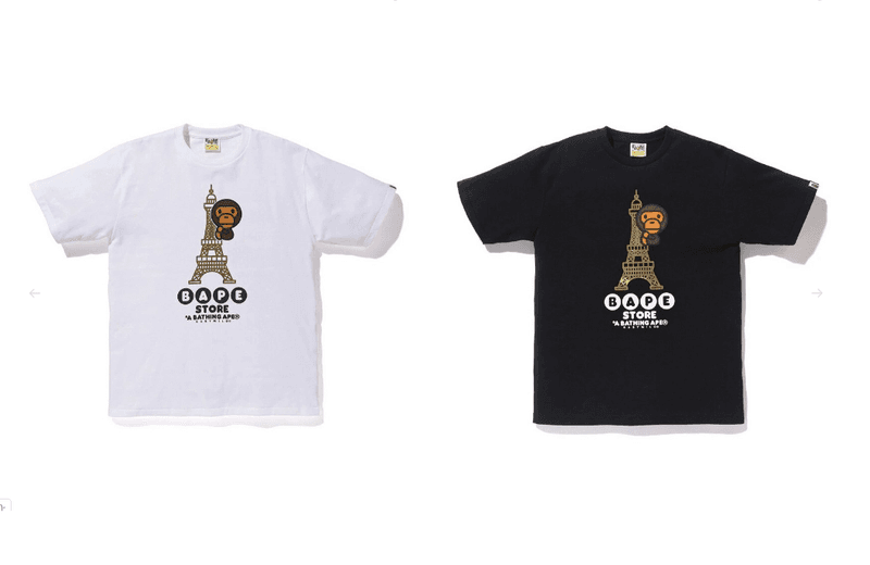 Pour fêter les deux ans de son magasin français, BAPE droppe une collection capsule spéciale Paris
