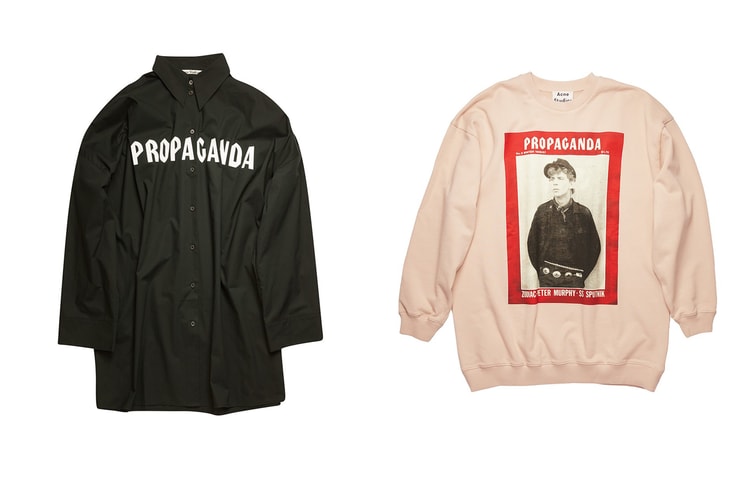 Acne Studios fait revivre l'iconique magazine gothique "Propaganda" dans sa nouvelle collection capsule