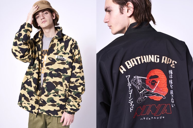 BAPE dévoile le lookbook de sa collection Printemps/Été 2020