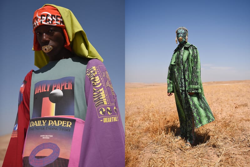 Daily Paper présente sa collection Automne/Hiver 2019 dans un superbe éditorial shooté dans le désert marocain