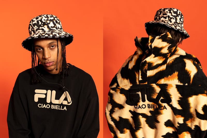 FILA collabore avec la marque milanaise One Block Down pour une collection léopard