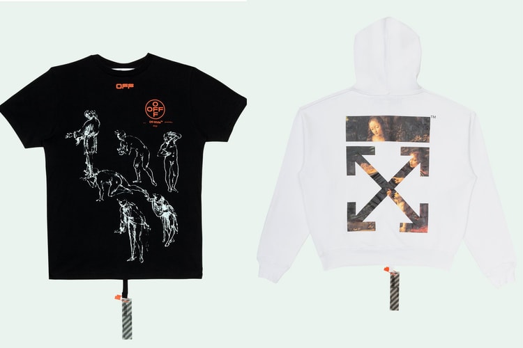 Off-White™ vient de dropper une collaboration avec Le Louvre autour de Léonard de Vinci