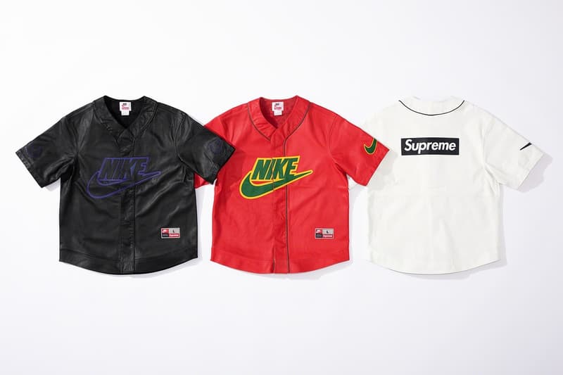 Photo Supreme x Nike cuir