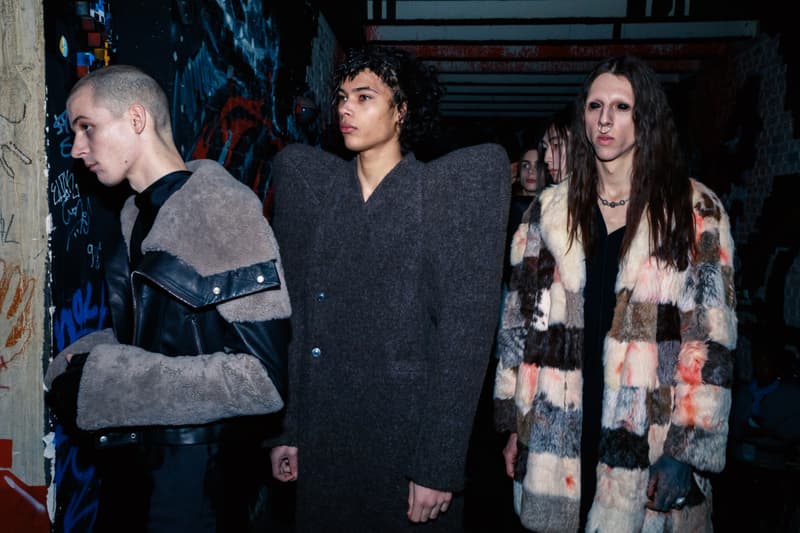 Photos backstages Rick Owens