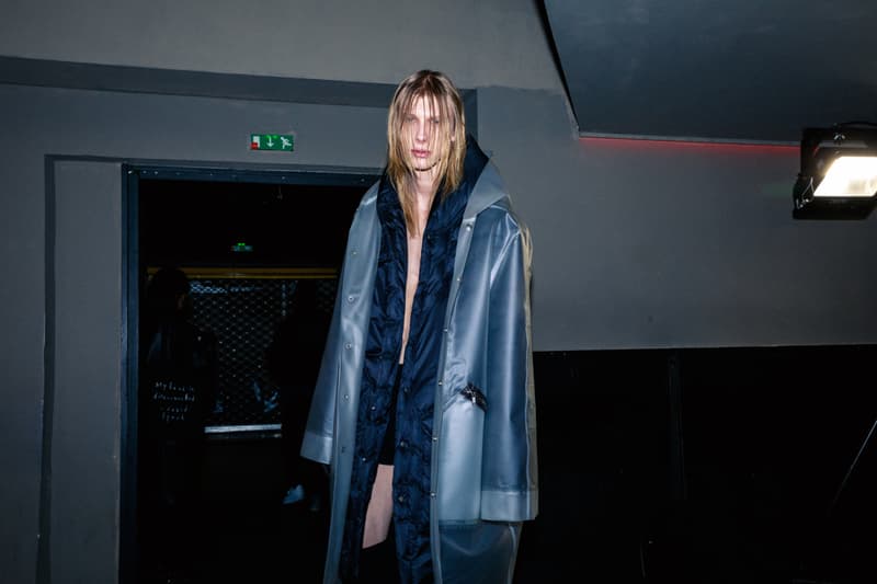Photos backstages Rick Owens