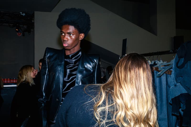 Photos backstages Rick Owens