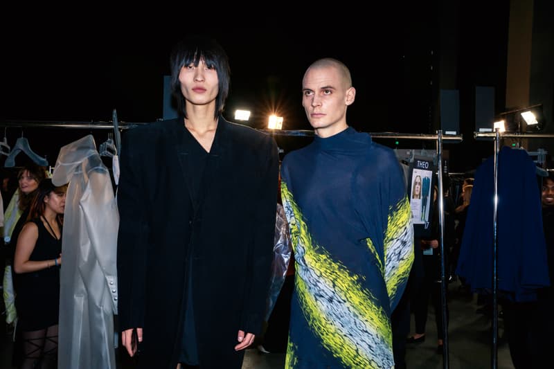 Photos backstages Rick Owens