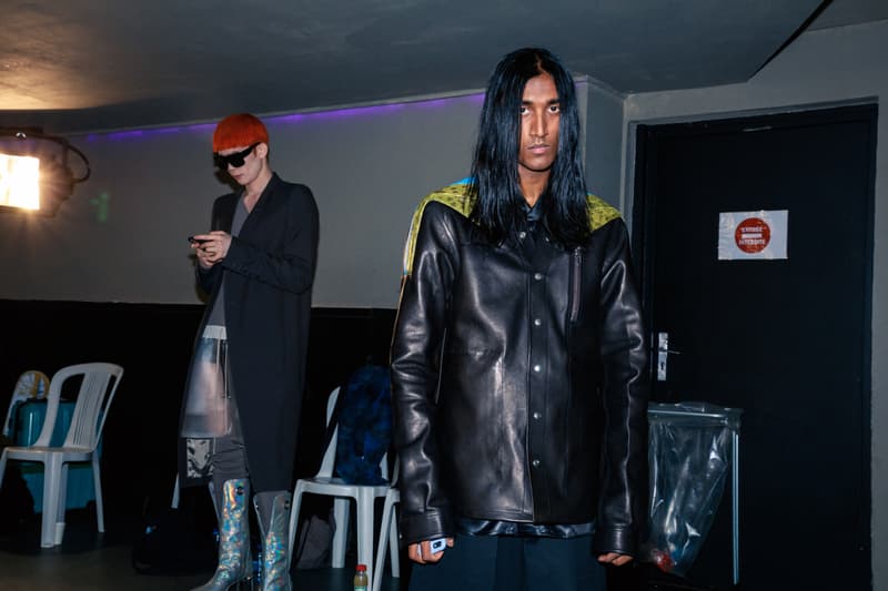 Photos backstages Rick Owens