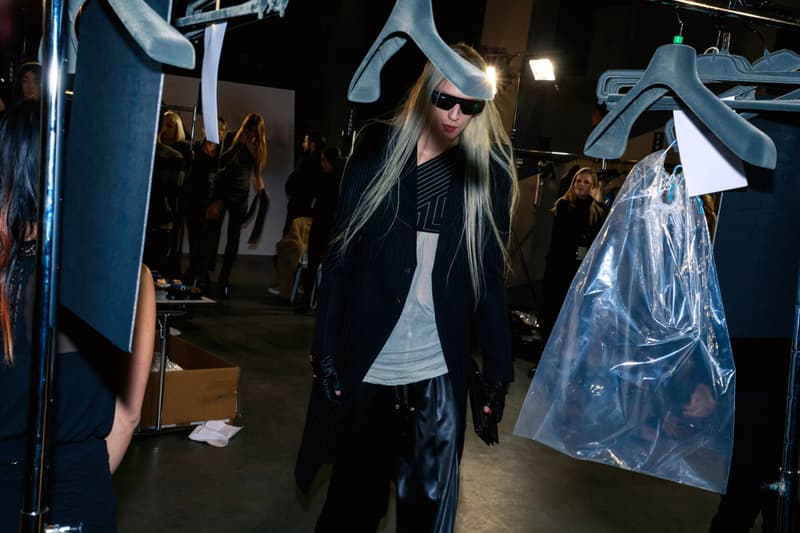 Photos backstages Rick Owens 