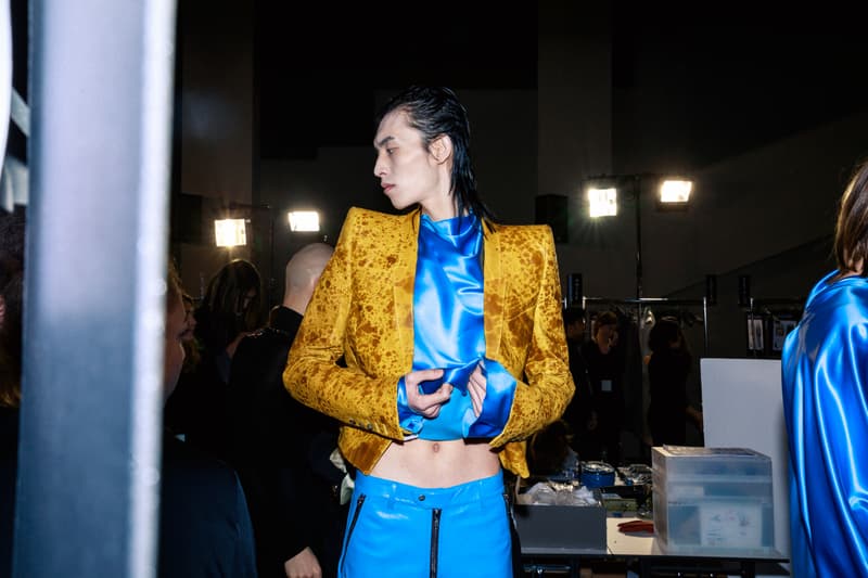 Photos backstages Rick Owens