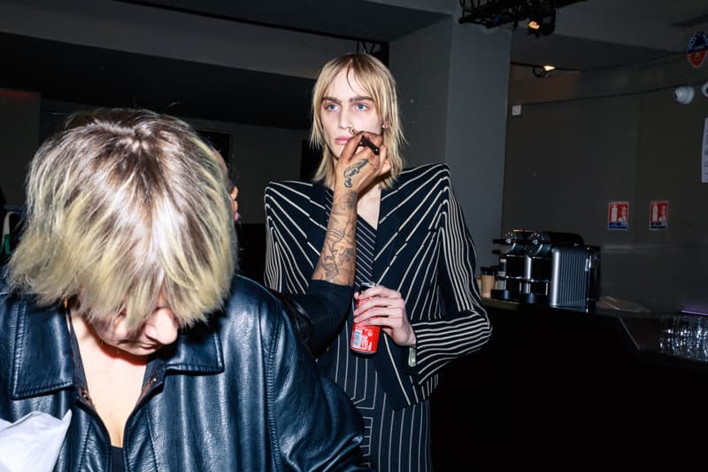 Photos backstages Rick Owens