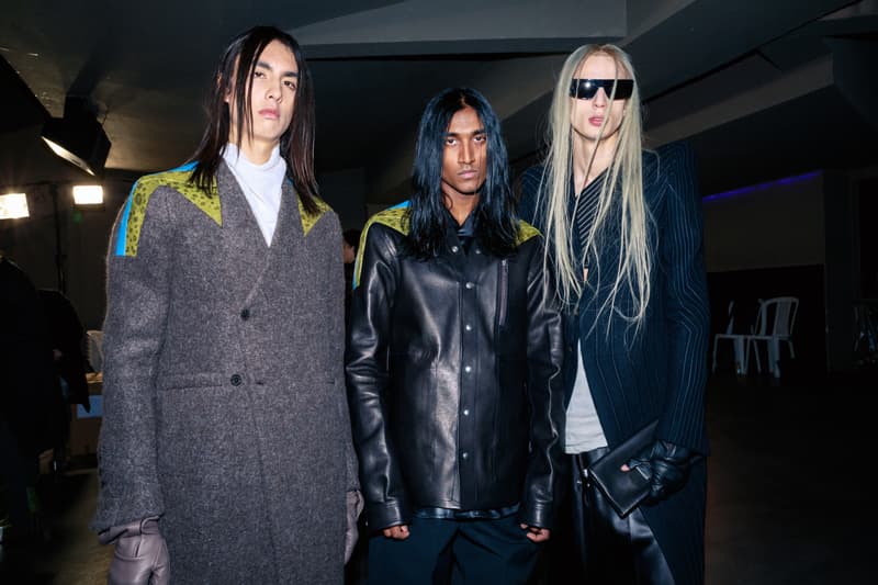 Photos backstages Rick Owens