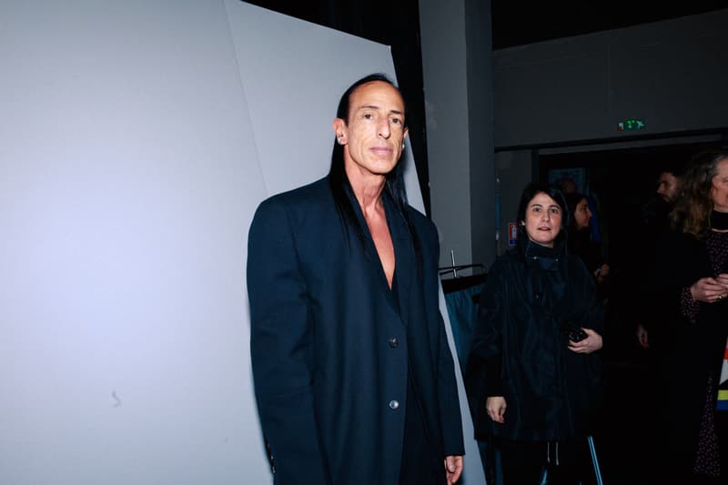 Photos backstages Rick Owens