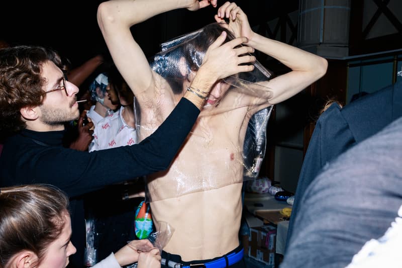 Photos backstage Botter