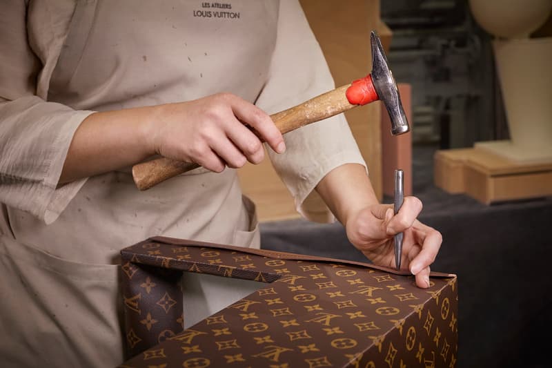 Photo malle Louis Vuitton x NBA